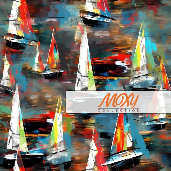 Jean-Michel Basquiat-Inspired Sailboats 2