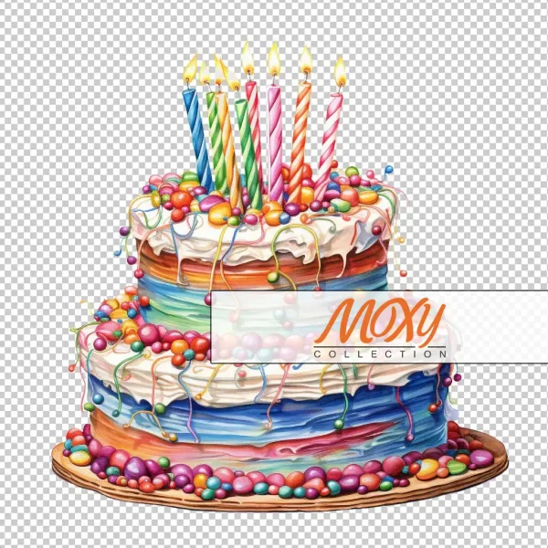 Celebrate in Style: Festive Birthday Cake Design 04