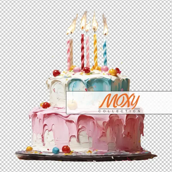 Celebrate in Style: Festive Birthday Cake Design 05