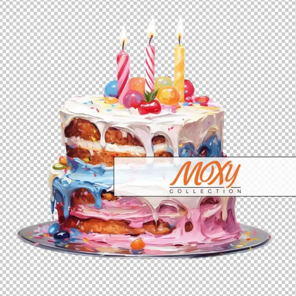 Celebrate in Style: Festive Birthday Cake Design 07