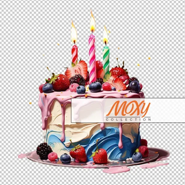 Celebrate in Style: Festive Birthday Cake Design 08