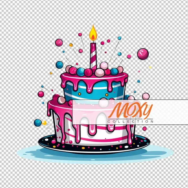 Celebrate in Style: Festive Birthday Cake Design 09