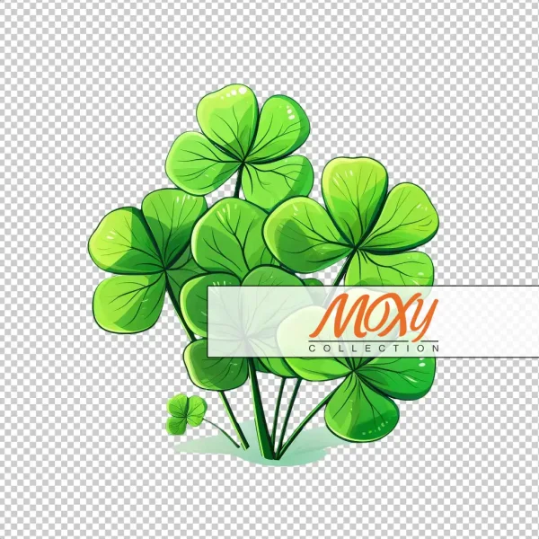 Lucky Charm: St. Patrick's Day Clover Design 04