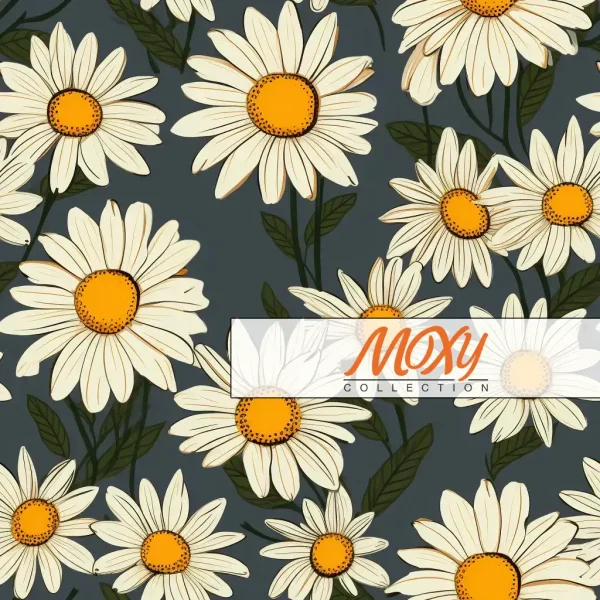 Daisy Delight: A Repeating Floral Design 01