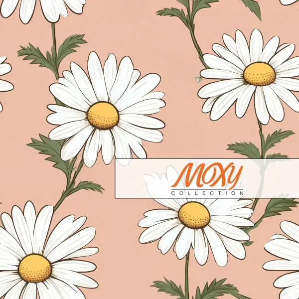 Daisy Delight: A Repeating Floral Design 02