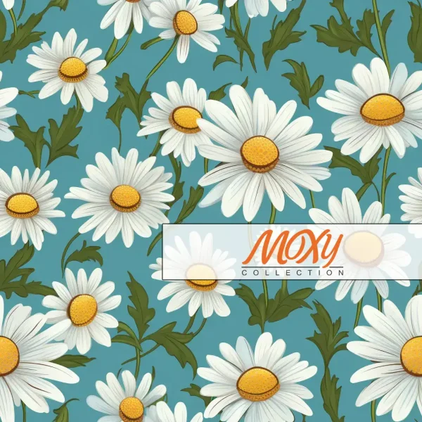 Daisy Delight: A Repeating Floral Design 08