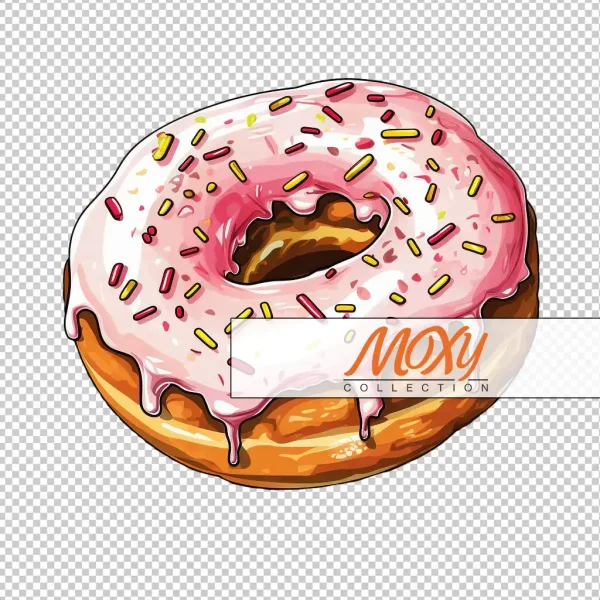 Sprinkle Joy: Playful Donut Design 03