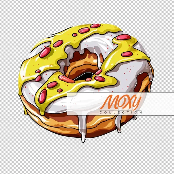 Sprinkle Joy: Playful Donut Design 04