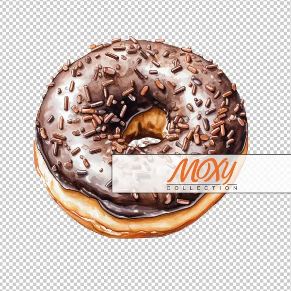 Sprinkle Joy: Playful Donut Design 07