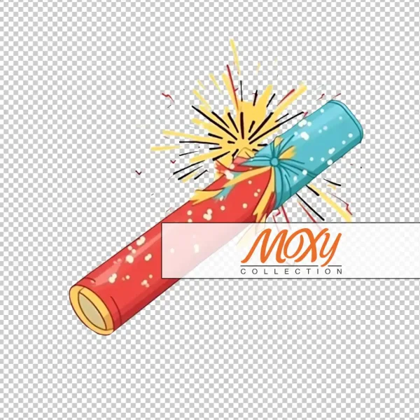 New Year's Blaze - Explosive Fireworks Design 01