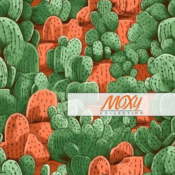 Philip Guston-Inspired Cactus 5