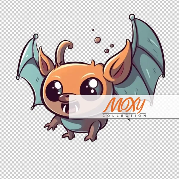 Midnight Swoop - Halloween Bat Graphic 01