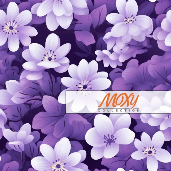 Spring's Fragrance: A Repeating Lilac Design 01