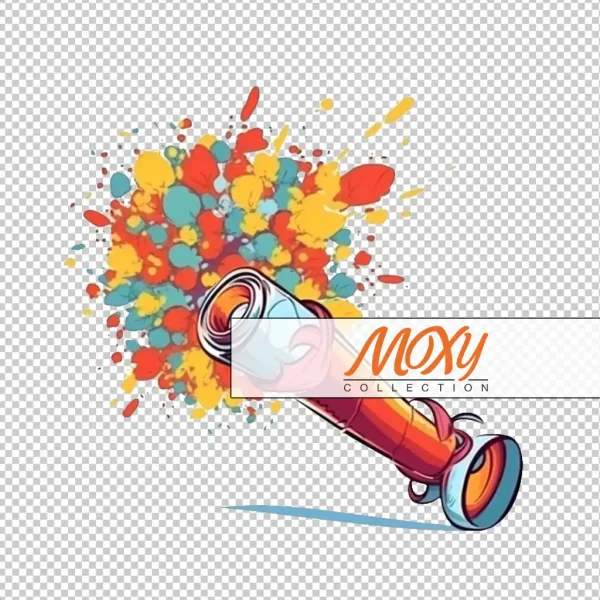 Ring in the Fun - Noisemakers Graphic for New Year’s 03