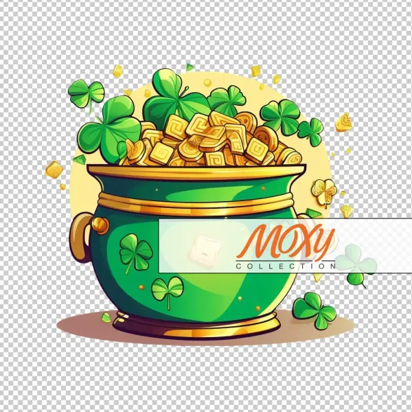 Rainbow's End: Pot of Gold Design 01