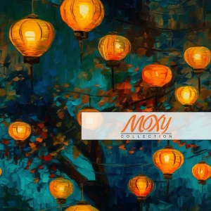 Van Gogh-Inspired Japanese Lanterns