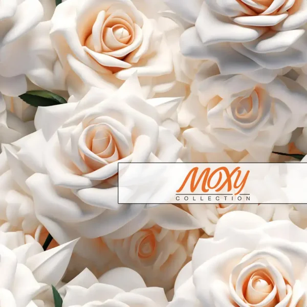 Ivory Petals: Seamless White Roses 7