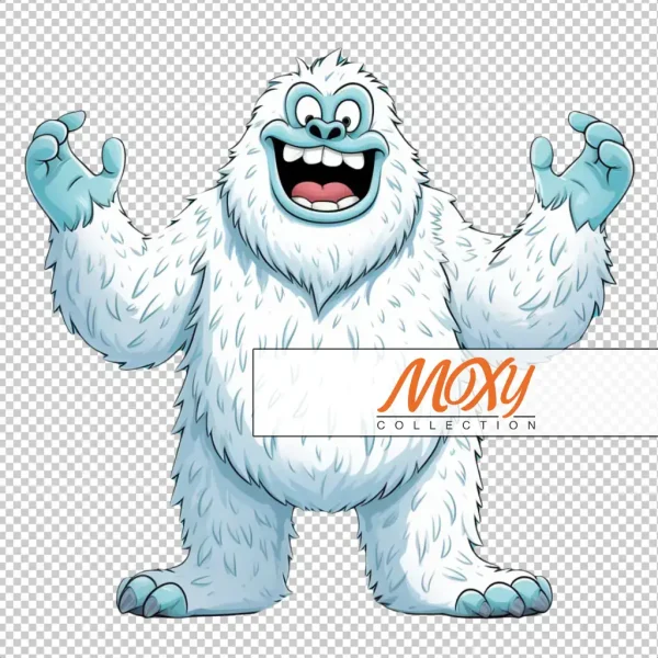 Legends of the Frost: Yeti Snow Monster Art 05