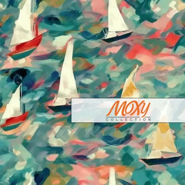 Willem de Kooning-Inspired Sailboats 3